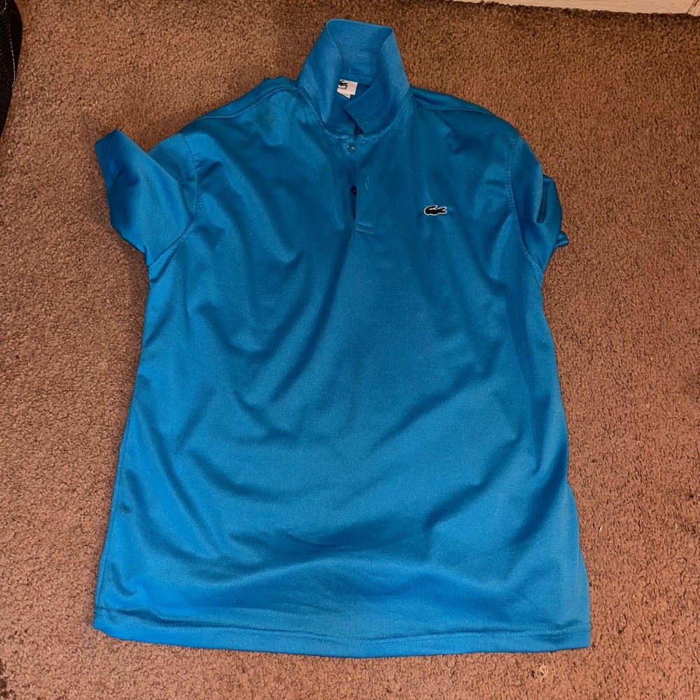 Blue Lacoste Shirt